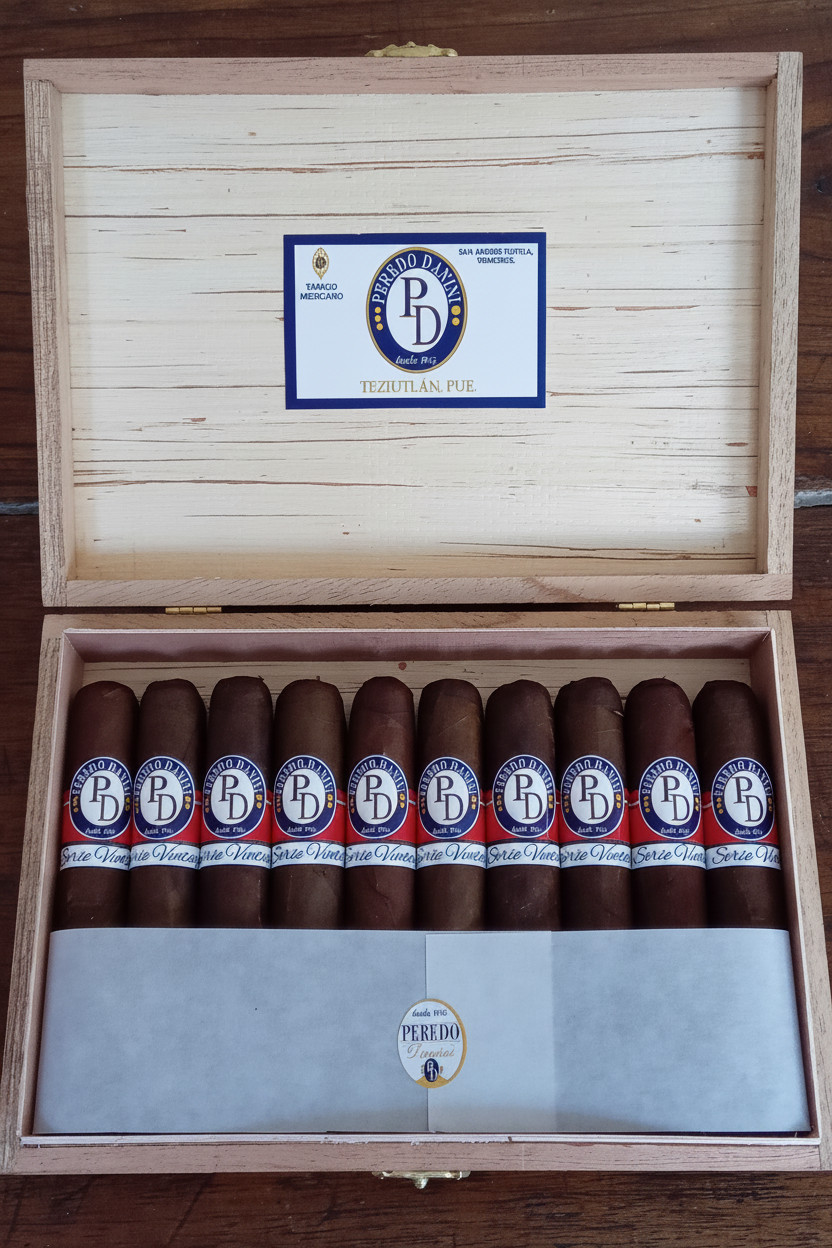Robusto Maduro Caja con 10 puros Linea Serie Vintage
